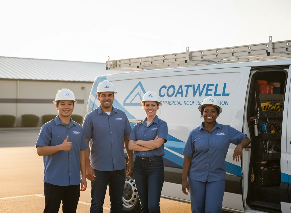 Commercial roof coating company in Suring, WI
